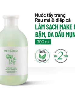 Nước tẩy trang Rau Má & Diếp Cá Herbario 300ml