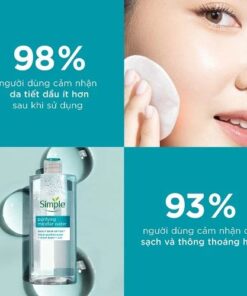 NƯỚC TẨY TRANG SIMPLE MICELLAR WATER 400ML