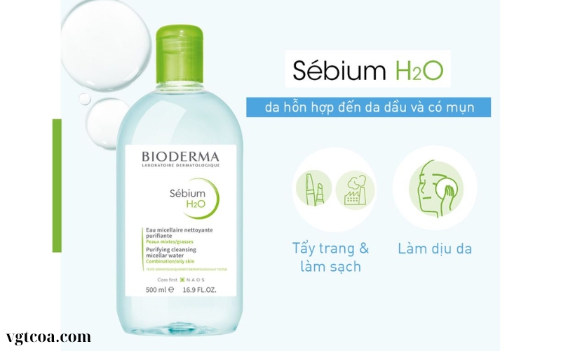 Nước tẩy trang Bioderma H2O (2)